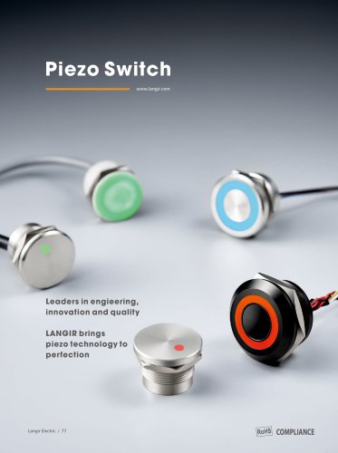 Piezo Switch Catalog