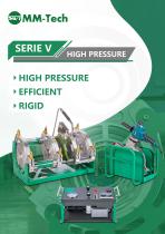 High Pressure Butt Fusion Welding Machine V250SHP V315SHP catalog
