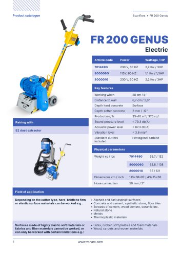 FR 200 GENUS