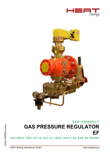 electrical driven Gas Pressure Regulator EXFLOW