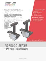 PGF5000 T-Bar Video Controllers