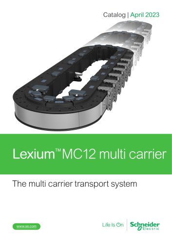 Catalog Lexium MC12 smart multi-carrier system