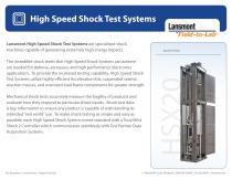 HS16 High speed shock test system