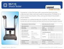 Model 95/115 Shock test system