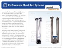 Model 95/115D Shock Test System