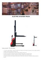 ELECTRIC STACKER TRUCK DDS15-35-MIN