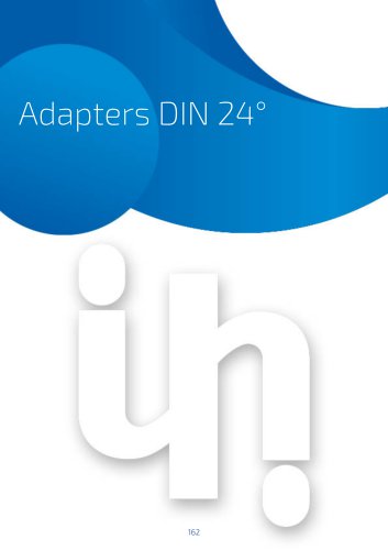 Adapters DIN 24°