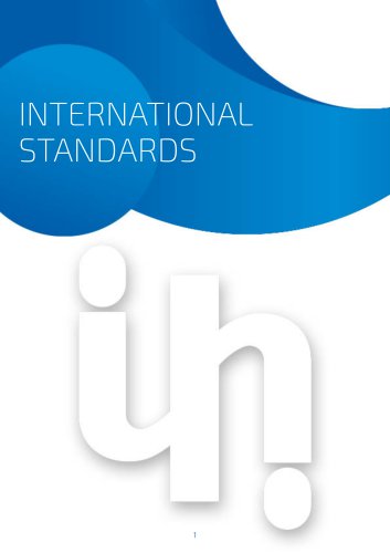 INTERNATIONAL STANDARDS