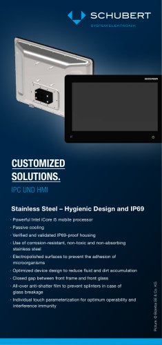 Stainless Steel – Hygienic Design and IP69