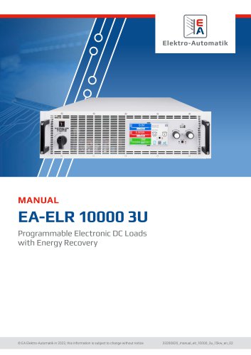 EA-ELR 10000 3U