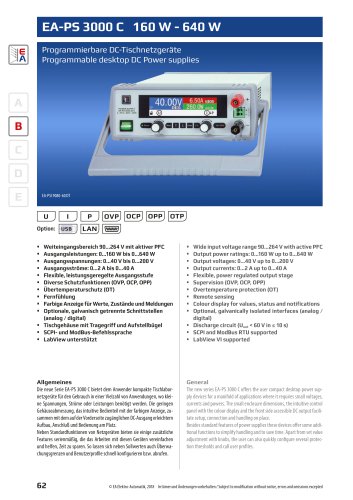 EA-PS 3000C