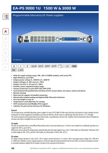EA-PS 9000 1U
