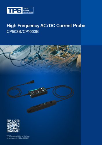 High Frequency AC/DC Current Probe  CP503B/CP1003B