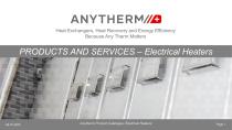 Anytherm Electrical (Process Air) Heaters