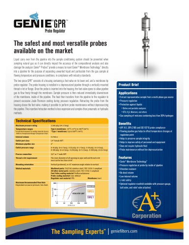 GENIE GPR Sampling Probe