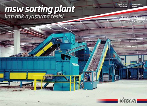 msw sorting plant