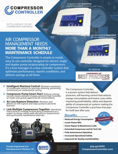 INTELLIGENCE IN AIR COMPRESSOR CONTROLS