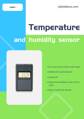 DB801 Temperature and humidity sensor