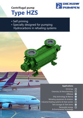 Centrifugal pump Type HZS