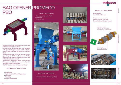 BAG OPENER PROMECO PBO