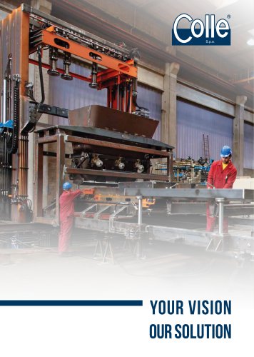 Catalog of COLLE Italia: list of machines and equipments