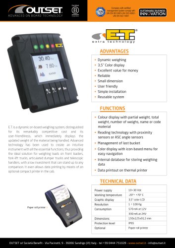 ET datasheet