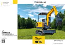 HW-18S Mini Excavator