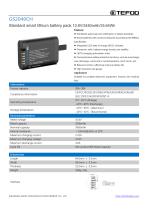 GS2040CH-3S1P-Standard smart li-ion battery pack