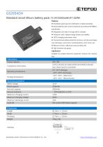 GS2054DH-4S1P-Standard smart li-ion battery pack