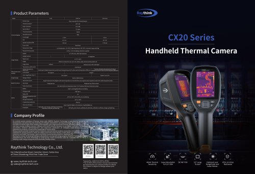 Raythink CX20 Series Handheld Thermal Camera