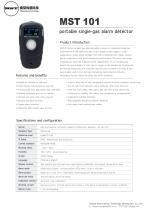 MaiYa portable single gas detector MST101