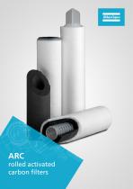 ARC rolled activated carbon filters