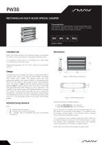 PW3S Special multi-blade damper