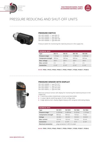 PRESSURE SENSOR WITH DISPLAY