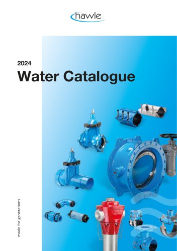 Water Catalogue