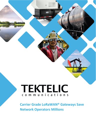 Carrier Grade LoRaWAN® Gateways
