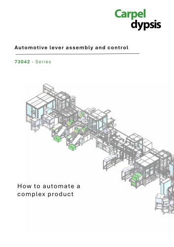 73042 - Automotive lever assembly and control