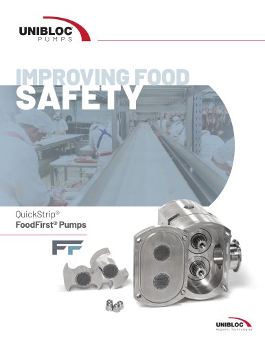 Unibloc&reg; QuickStrip FoodFirst Pumps