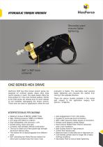 CNZ SERIES HEX DRIVE