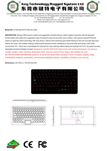 K-TEK-M276TP-FN-BL-ML-OEM