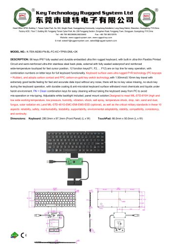 K-TEK-M280-FN-BL-FC-KC+TP65-DML+2K