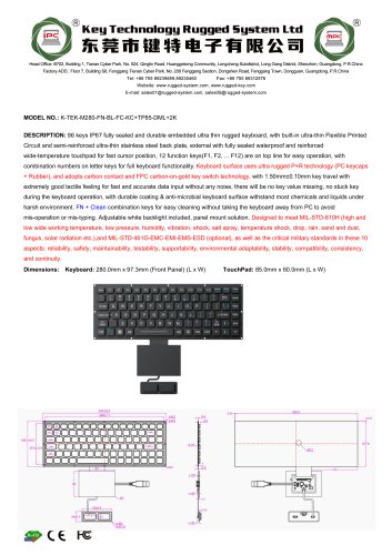 K-TEK-M280-FN-BL-FC-KC+TP85-DML+2K
