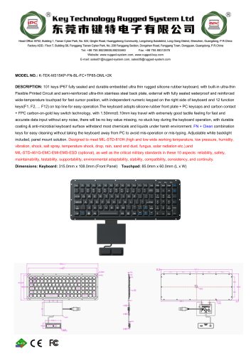K-TEK-M315KP-FN-BL-FC+TP85-DML+2K