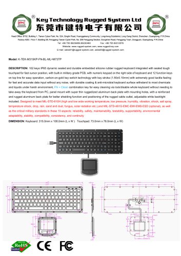 K-TEK-M315KP-FN-BL-ML+M73TP