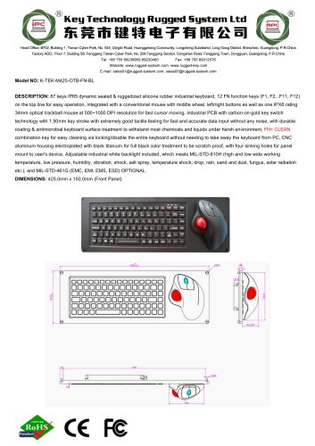 K-TEK-M425-OTB-FN-BL