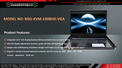 RGD-KVM-1908HD-VGA