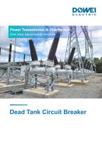 Dowei Electric Dead Tank Circuit Breaker LW24