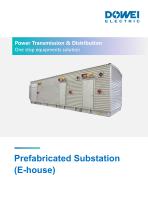 Dowei Electric Prefabricated Substation (E-house) YBW