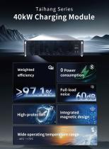 TonHe Technology 40kW CE-certified charging power module
