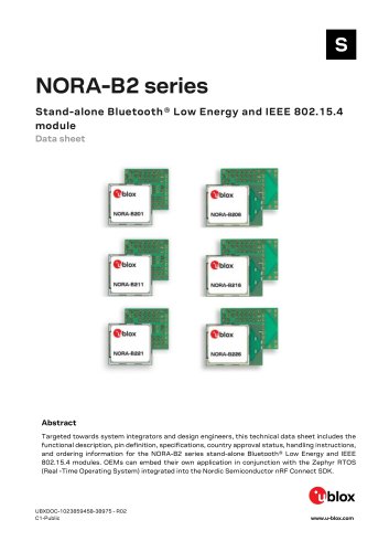 NORA-B2 series
